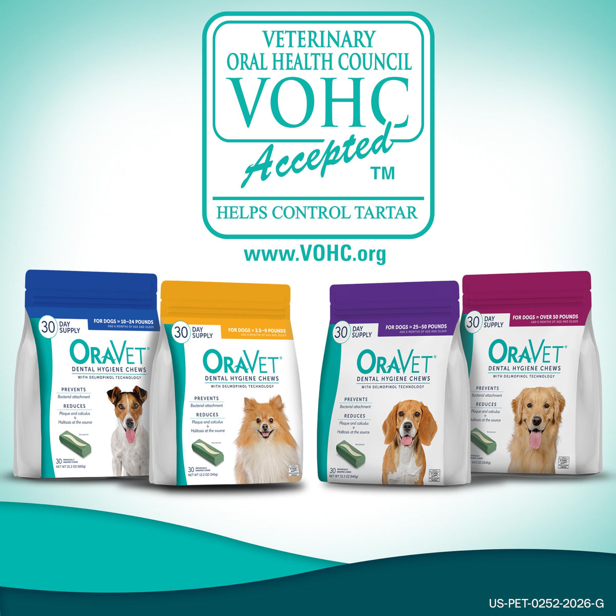 Dental Chews for Dogs 30 Count V113