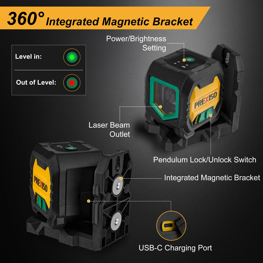 65Ft Green Laser Level with Tripod V35120