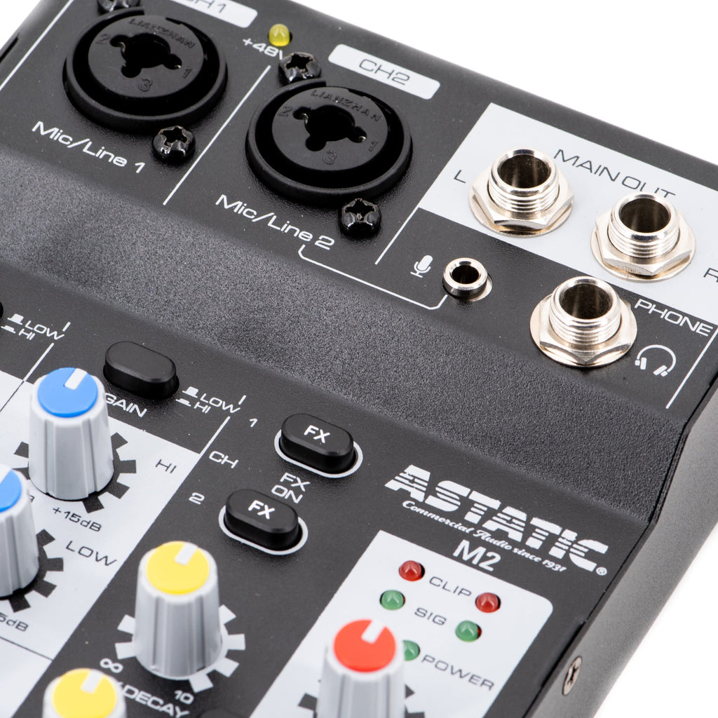 2-Channel Mixer with USB Interface F708201
