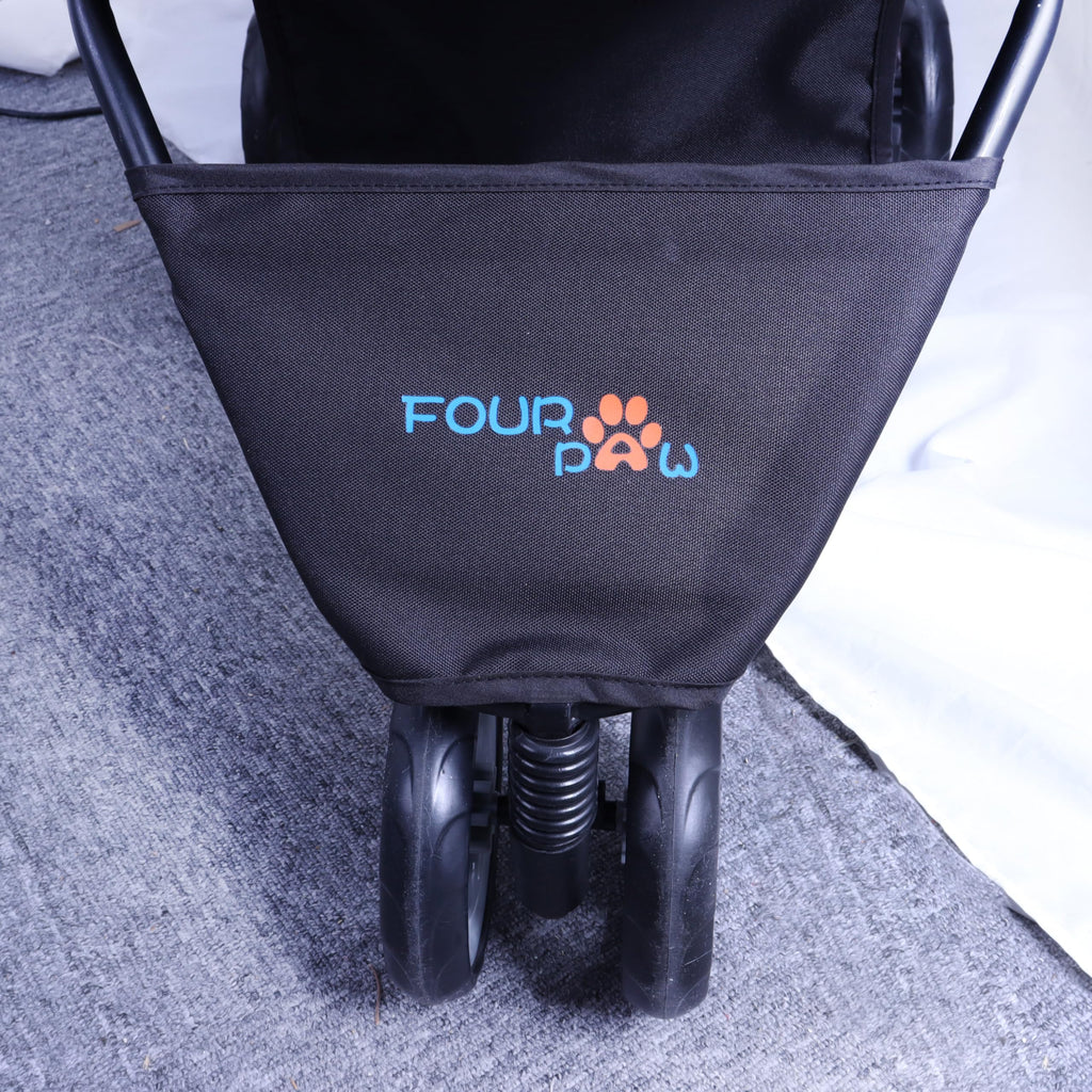 3 Wheels Pet Stroller with Storage Basket J23011
